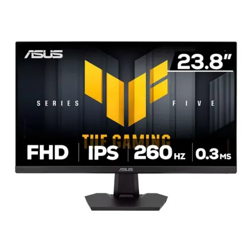 Monitor Gamer ASUS TUF 23.8" Full HD 260Hz 0.3ms Fast IPS VRR HDR10 Som Integrado 12x 80,7