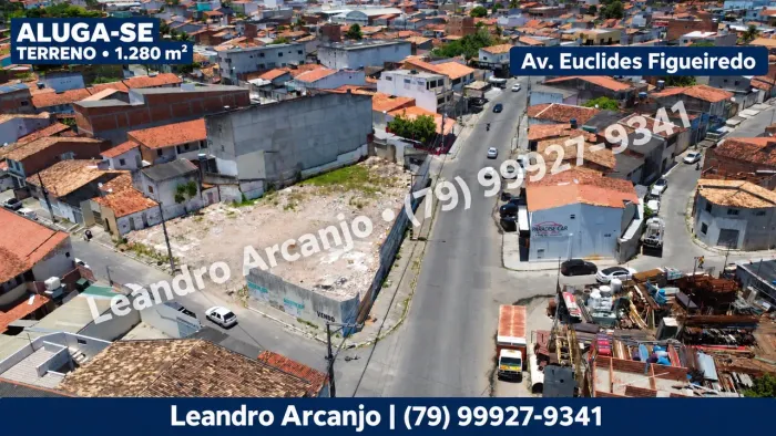 Alugo terreno na Av.Euclides Figueiredo