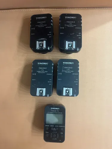 Radio Flash + controlador Yongnuo Yn622N II