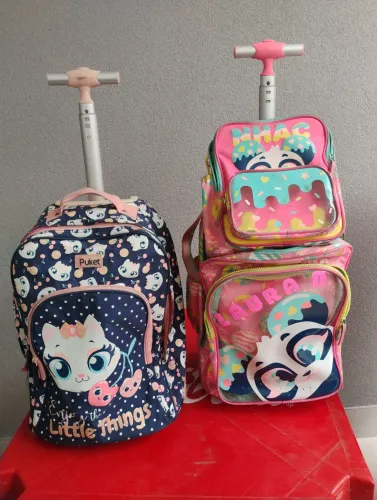 Mochila Puket e lancheira