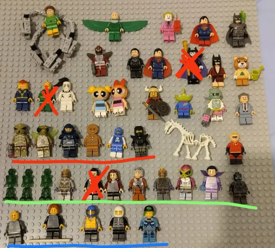 Lego Marvel e DC comics