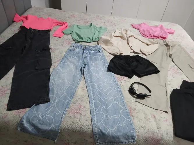 Lote meninas numeração 10