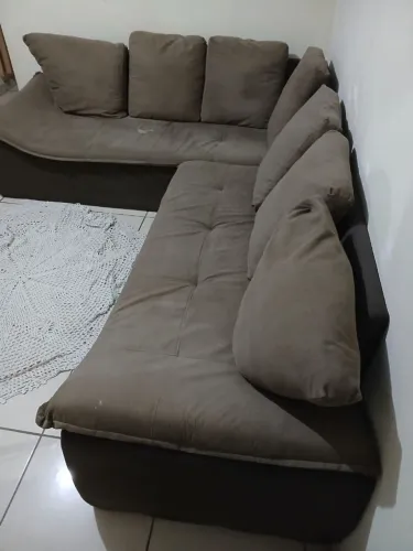 Sofa grande de canto ( L ) 