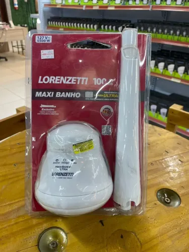 Chuveiro Lorenzetti Maxi Banho 5500W 127V ou 220V.