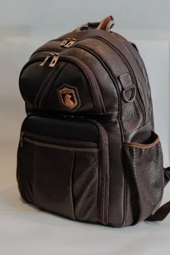 Mochila De Couro Nordweg P/ Fotógrafos (usada)