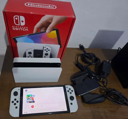 Nintendo Switch OLED desbloqueado 128GB