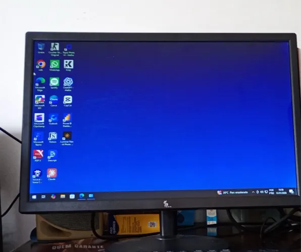 Monitor Led Seminovo 19,5 -HDMi/VGA