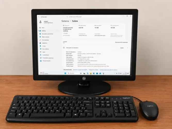 PC Completo i3 | 8GB | SSD 512GB + Monitor