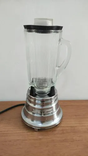 Liquidificador antigo Waring importado original copo de vidro funciona perfeitamente