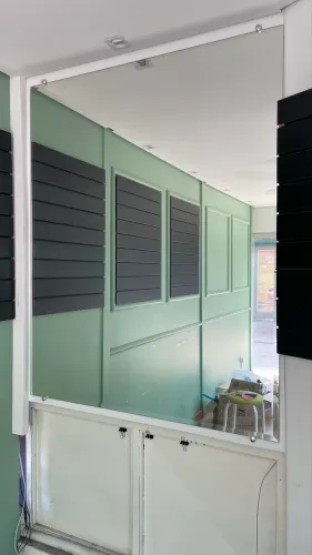 Espelho grande 1,50 X 1,20 Bisotê lapidado