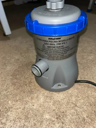 Bomba Filtro para Piscina Flowclear 220V - Funcionando