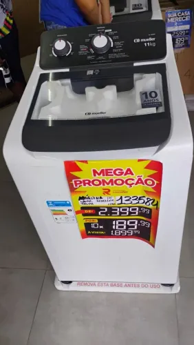 Máquina de lavar roupa 10kg Mueller