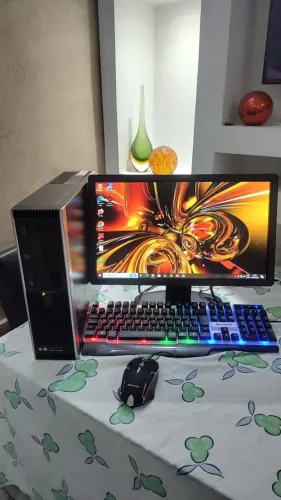 Pc intel Core i5, Memória 8 Gb, SSD 128 Gb, Monitor 19 Pol, Bem Rápido, Ótimo Desempenho.