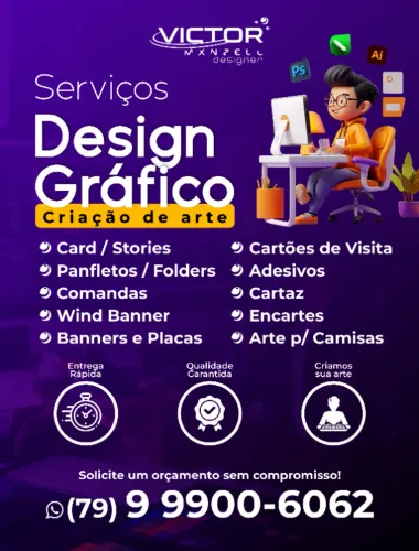 Designer Gráfico / Criação de artes digitais
