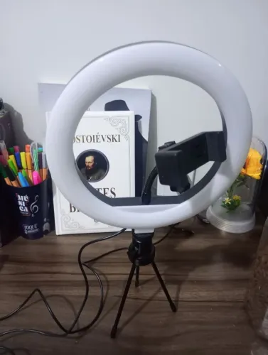 Vendo ring light para mesa