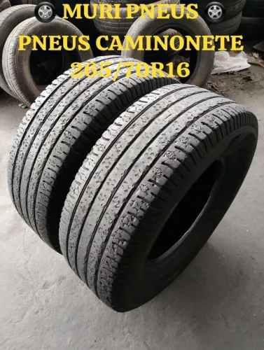 PNEUS 265/70R16 PNEU 265/70R16 PNEUS USADOS 265/70R16 PNEUS MEIA VIDA SEMINOVOS