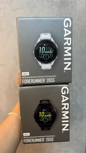 Garmin ForeRunner 265S novo (1 ano de garantia) (LOJA FÍSICA) 