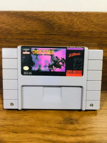 Choplifter III Super Nintendo Original
