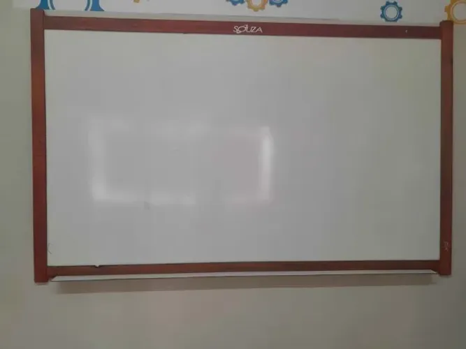 Lousa branca escolar 2x1.20