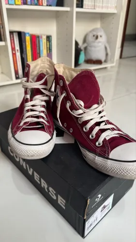 All star vinho tamanho 38