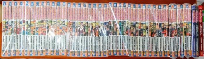 Coleção Manga Naruto Original COMPLETO 1-72 + 3 Guias