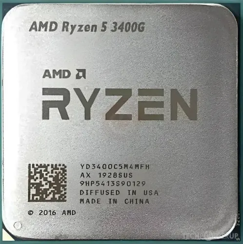 Ryzen 5 3400G + Cooler box 