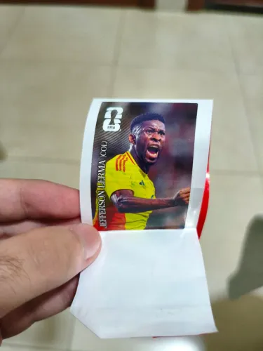 Figurinha Jefferson Lerma (COL) Copa - Coca Cola