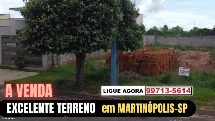 Terreno para Venda em Martinópolis, Jardim O Pioneiro 1