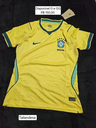 Camisa do Brasil - Tamanho G e GG