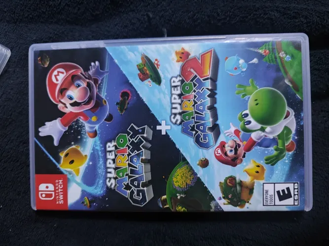 Super Mario Galaxy 1 e 2 Nintendo switch 1/2 mídia física