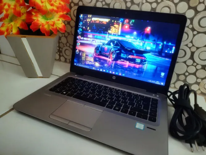 Notebook HP Elitebook i5 7° 8GB SSD NVMe 256GB Win10(Aceito Cartão)