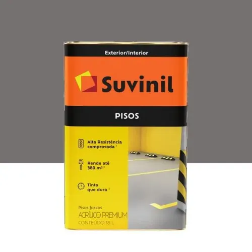 TINTA SUVINIL PISO CINZA CHUMBO