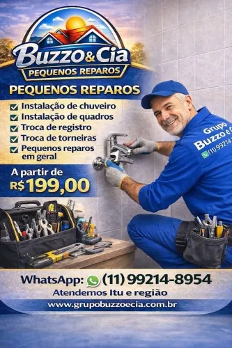 Instalação de Chuveiro, Torneiras e Reparos em Geral - A partir R$199 - REGIÃO DE ITU SP