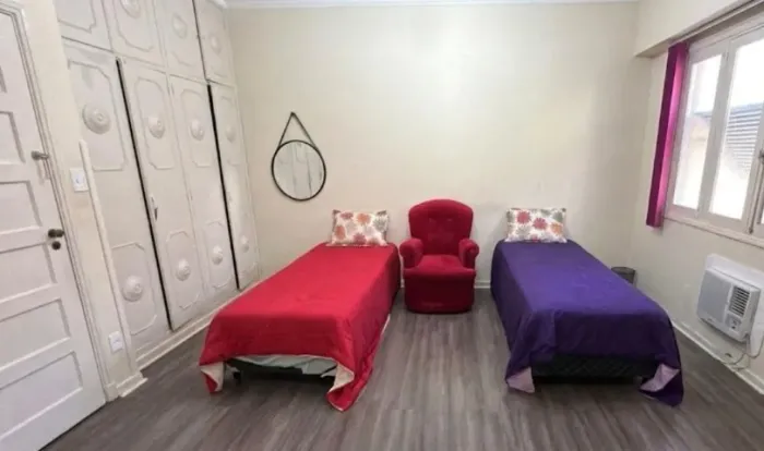 Vaga em quarto duplo