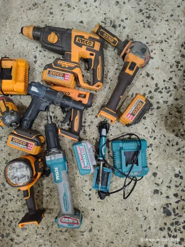 kit ferramentas ingco/total 20v