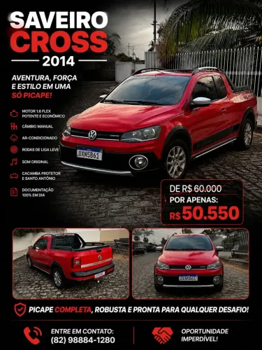 Volkswagen Saveiro Cross 1.6 MI Total Flex 8V CE 2014