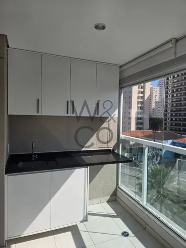 Apartamento com 1 dormitório para alugar, 33 m² por R$ 4.040,00/mês - Brooklin Paulista -