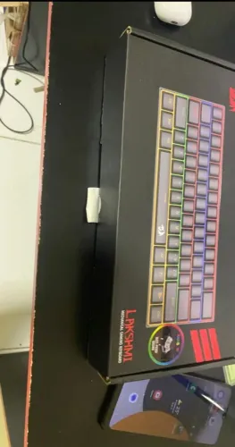 Teclado Mecânico Redragon Lakshmi K606R (Switch Brown) - ABNT2