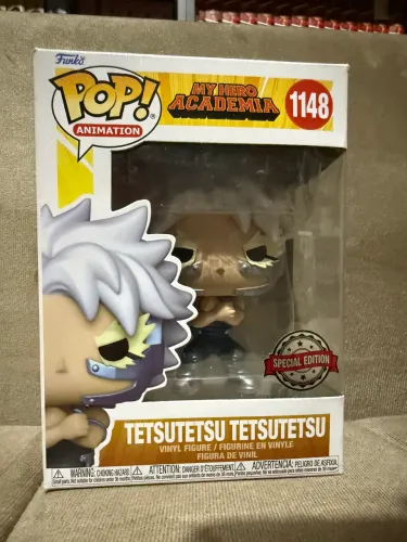 Boneco Funko pop Original, My Hero academia - tetsutetsu
