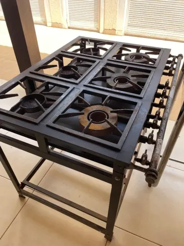 Fogão Industrial 6 Bocas 30x30