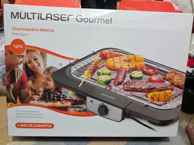 Churrasqueira Elétrica Mulilaae Gourmet Nunca usada