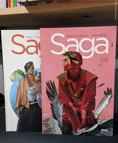 KIT SAGA - Brian K. Vaughan vol. 1 e 2