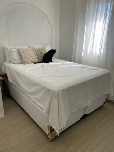 Cama Box Baú Casal com Colchão