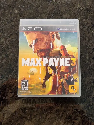 Max Payne 3 PS3 Completo com Manual - Ótimo Estado
