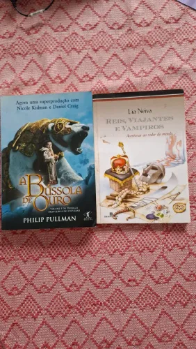 Livro A Bússola de Ouro. Livro Reis, Viajantes e Vampiros