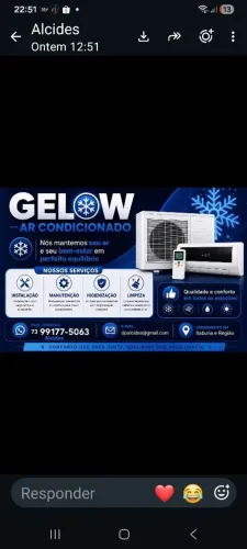 Instalação e manutenção de ar condicionado