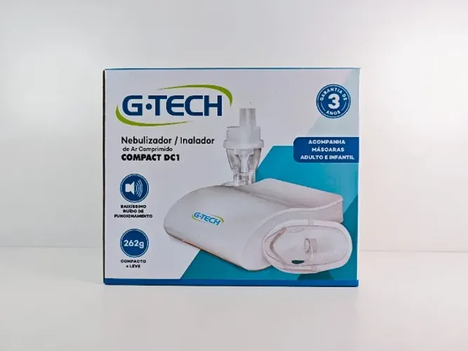 Inalador | Nebulizador G Tech Compact DC1 Novo Lacrado | Aceito Cartão!!!