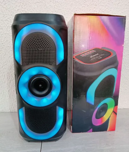 Caixas de Som Bluetooth Rádio Fm Pendrive Novas na Caixa.