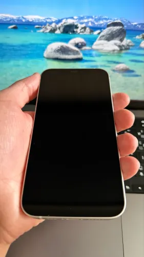 iPhone 12 256Gb Branco Novíssimo Aceito Parcelamento