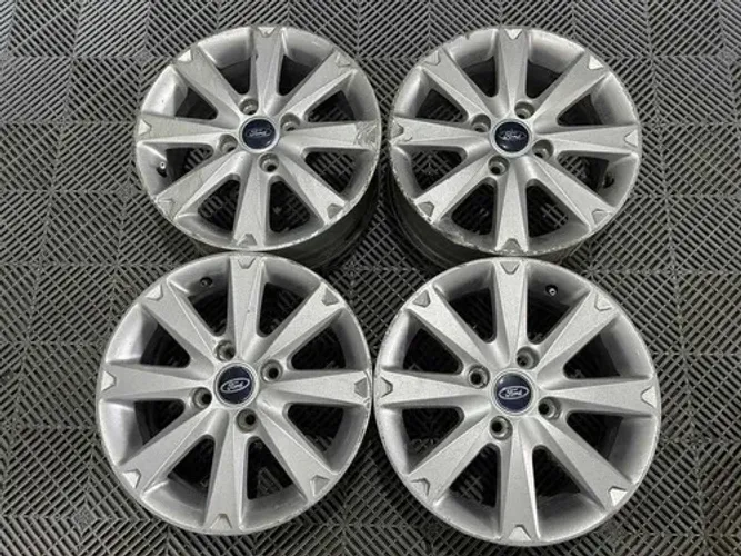 Jogo De Roda Ford New Fiesta Ka Ecosport Aro 15 4x108 Prata